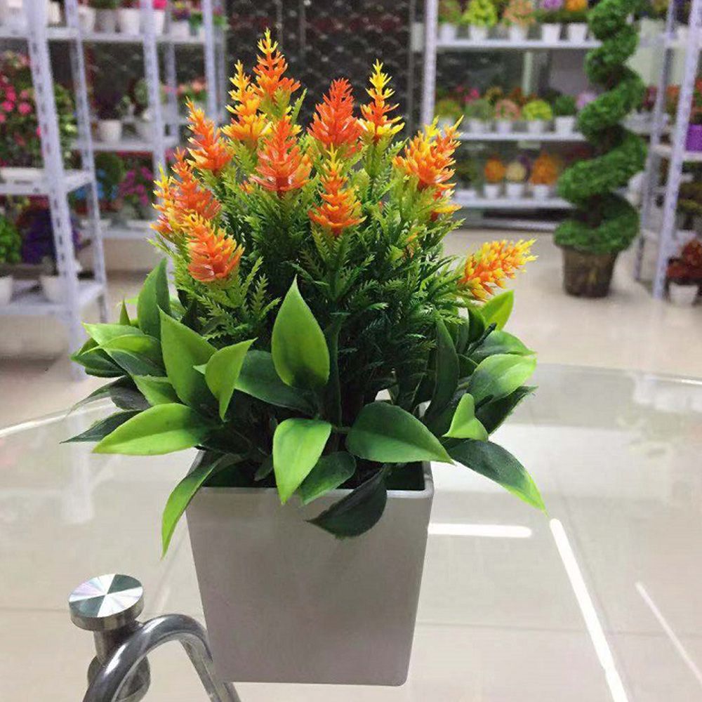 Bonsai Garden Sushi - Maceta de flores artificiales, flores de