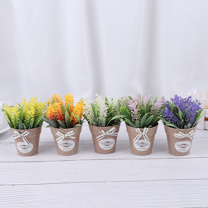 Bonsai Garden Sushi - Planta Artificial decorativa, flores falsas, Mini