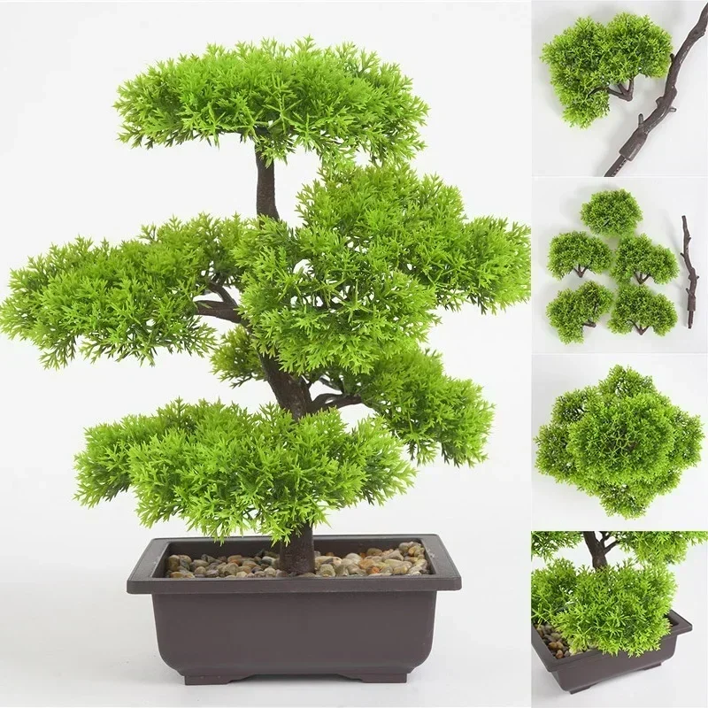Bonsai Garden Sushi - Plantas artificiales, bonsái de pino, árbol