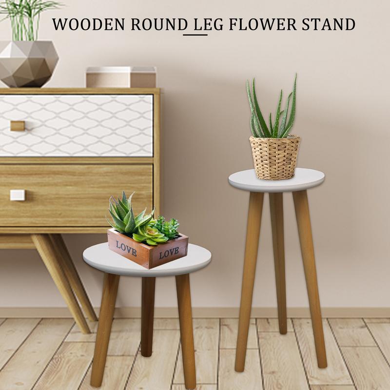 Soporte de madera para plantas - Bonsai Garden Display Stands reseña y precio