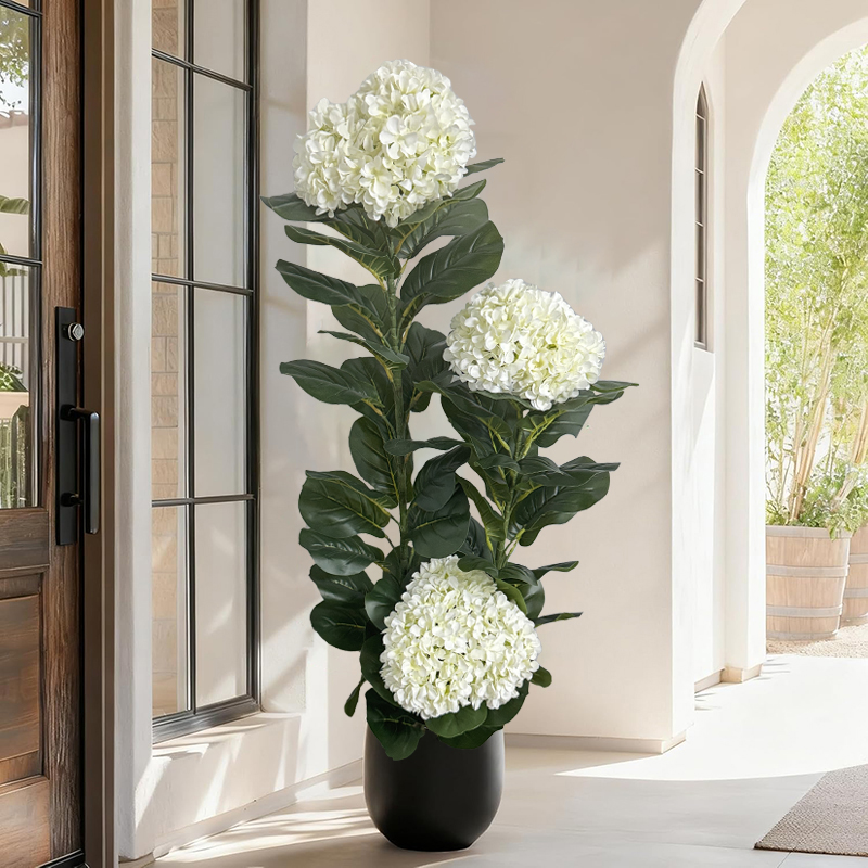 Árbol de Hortensias Artificial - Bonsai Garden Sushi reseña y precio