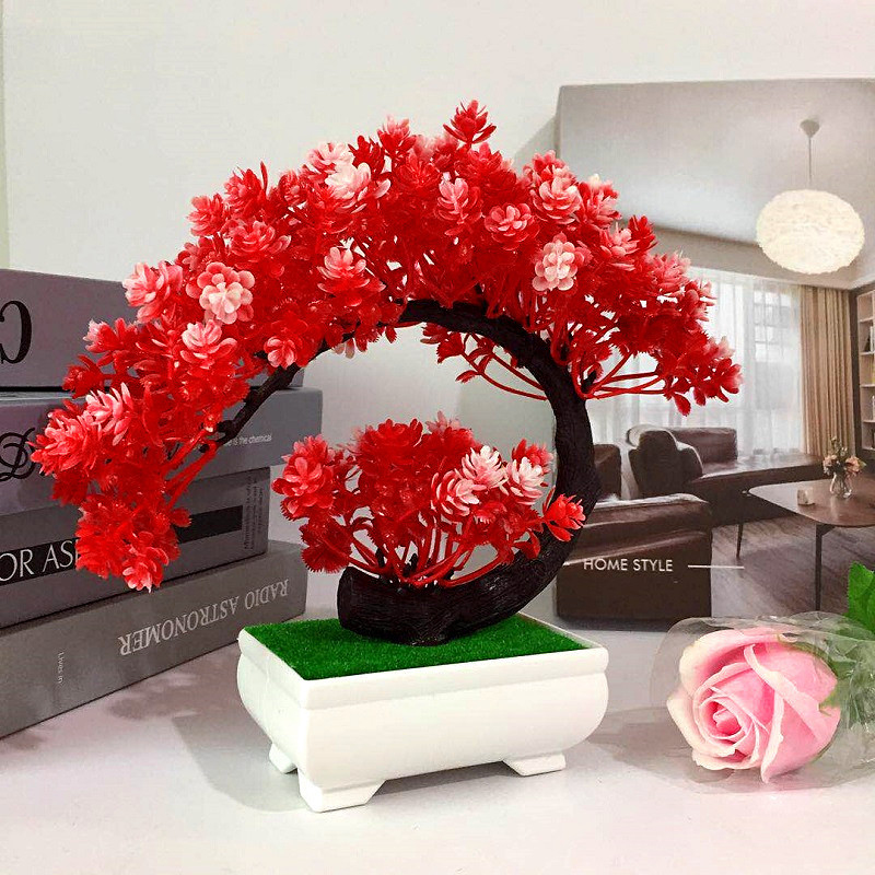 Planta artificial, flor artifi - Bonsai Garden Sushi reseña y precio
