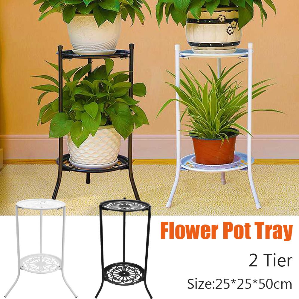 Maceta elegante de 2 niveles,  - Bonsai Garden Display Stands reseña y precio